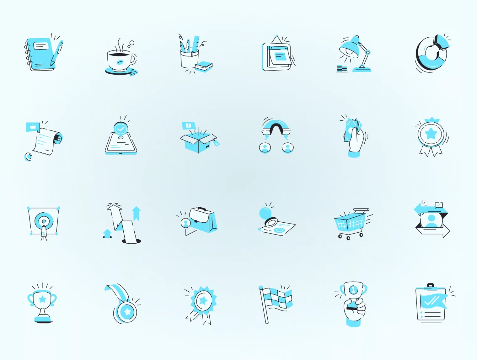 Business Flow Illustrations 5