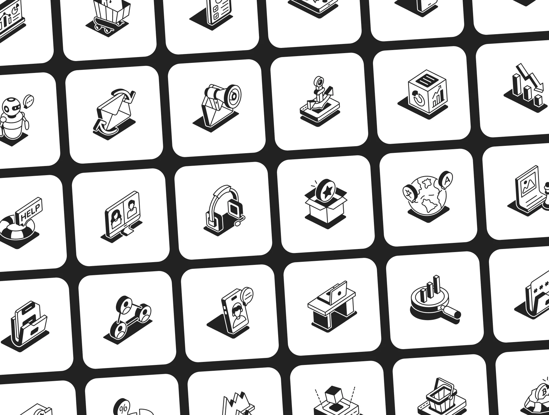 Business Growth Icons 6