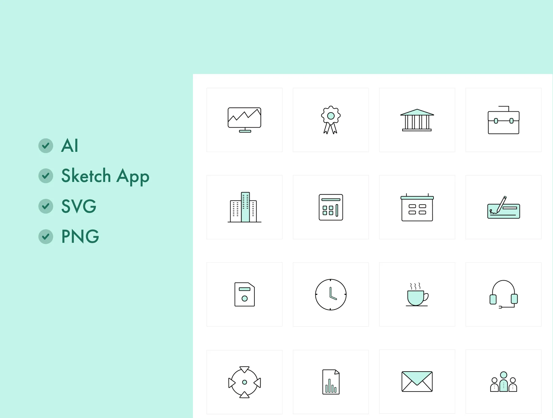 Business Icons Pack 5