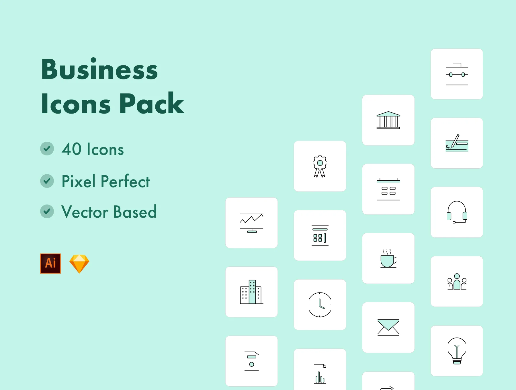 Business Icons Pack 6