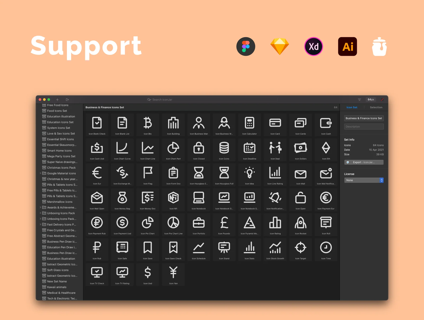 Business & Finance Icons Set 4