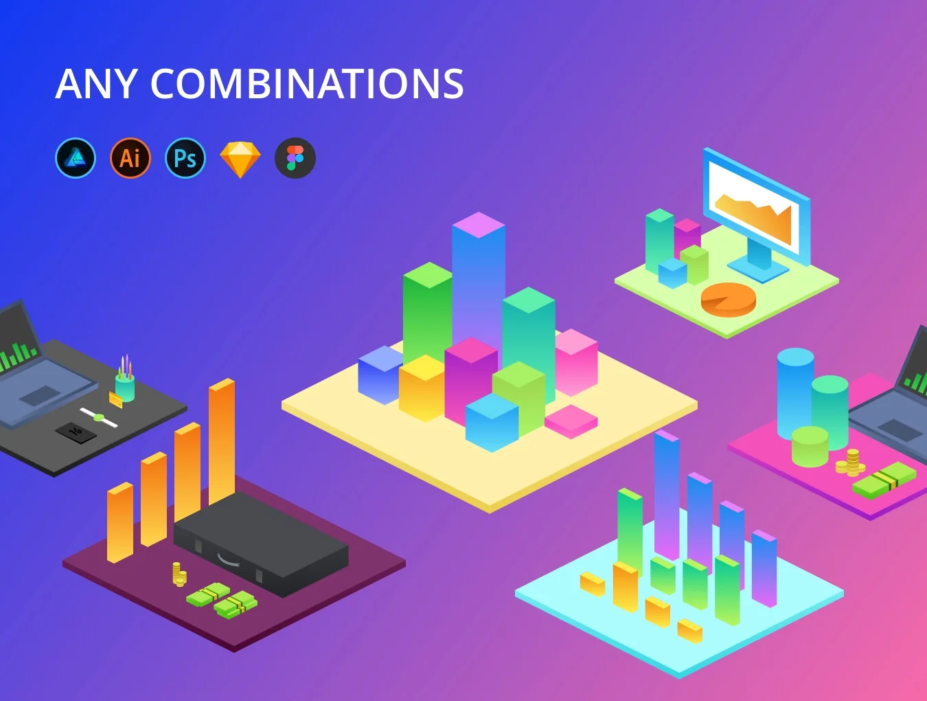 Business Illustration Kit 2