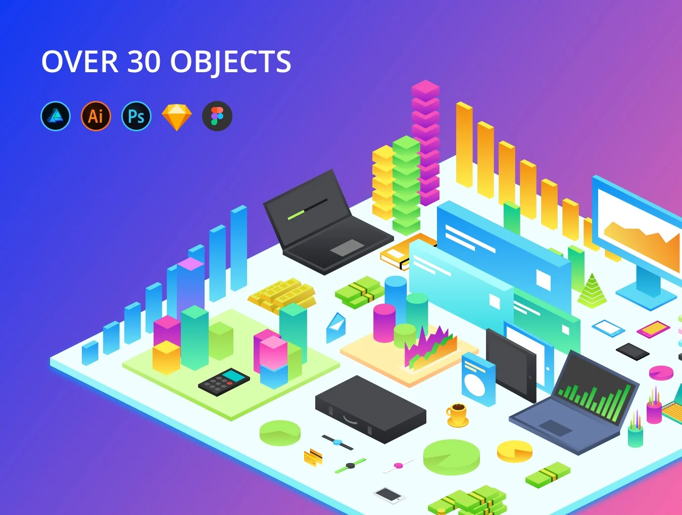 Business Illustration Kit 4