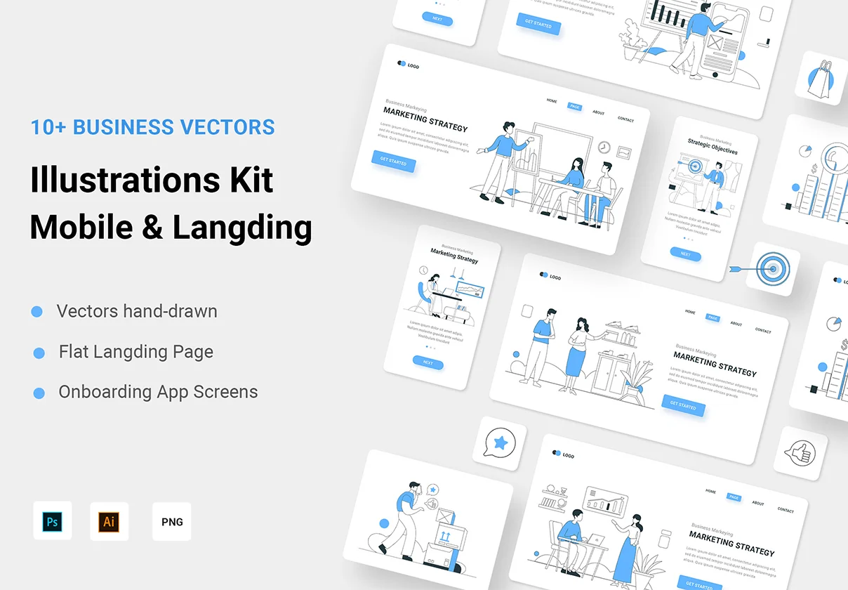 Business Illustration Kit
