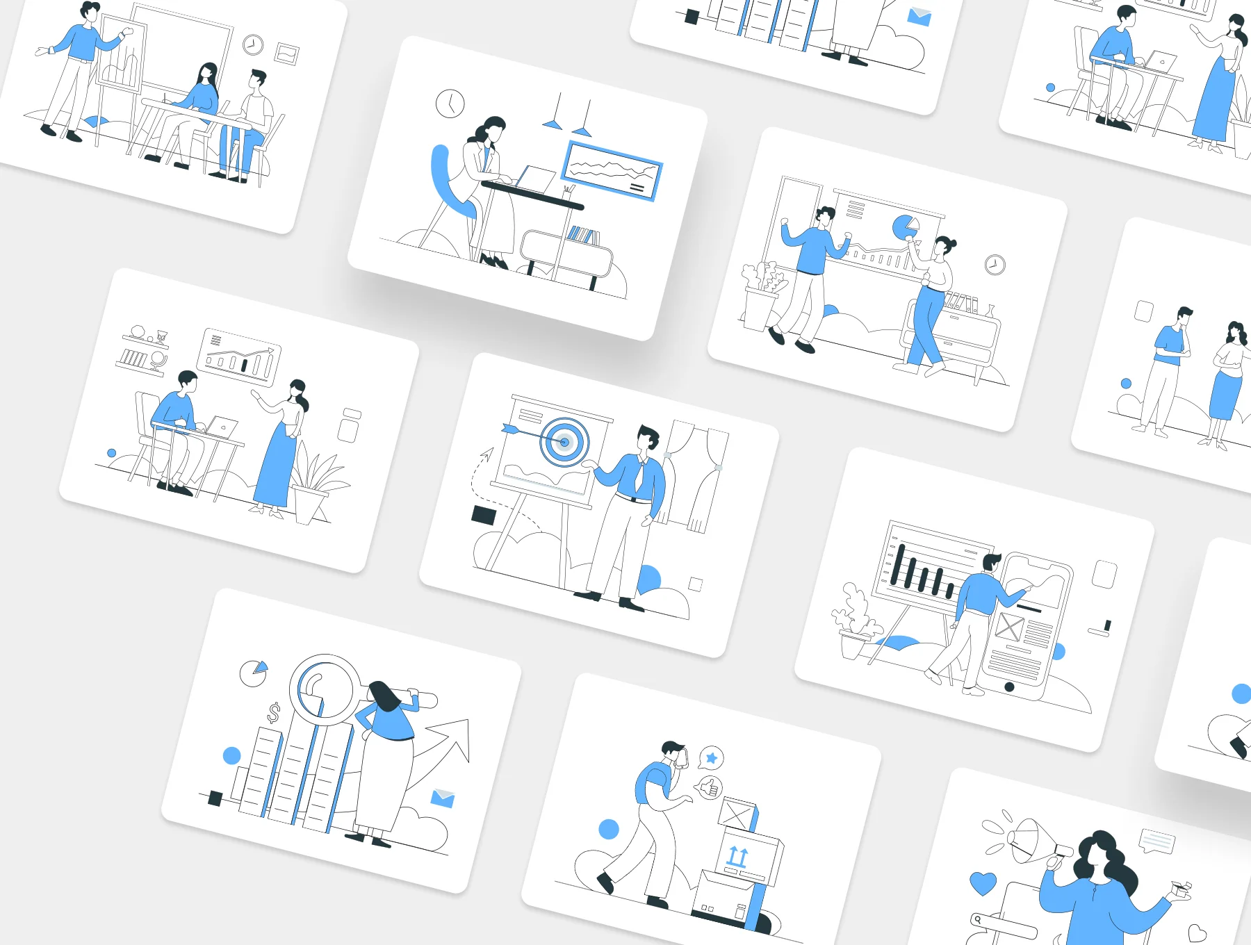 Business Illustration Kit 2