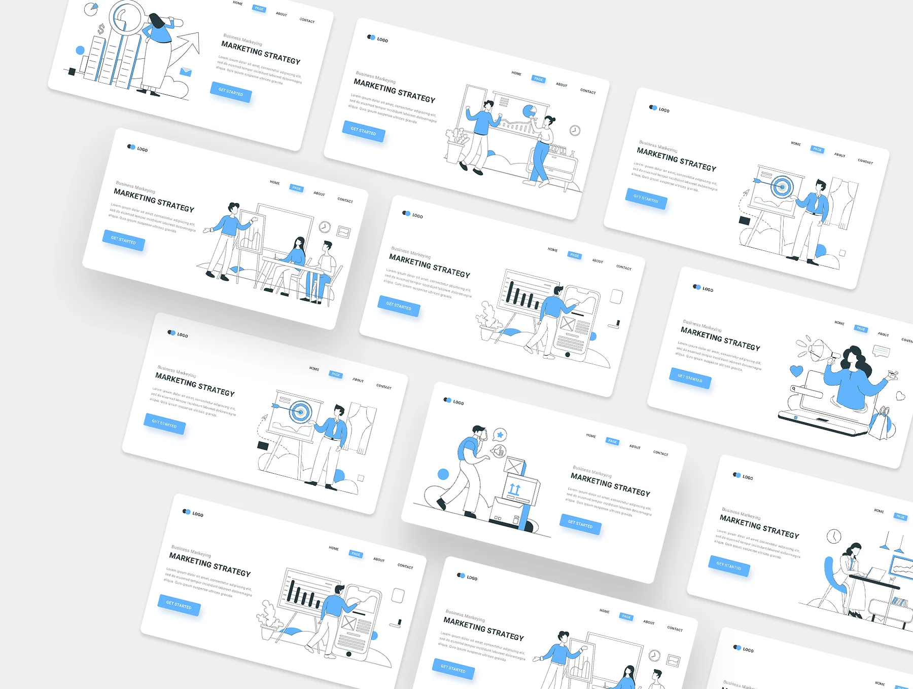 Business Illustration Kit 4