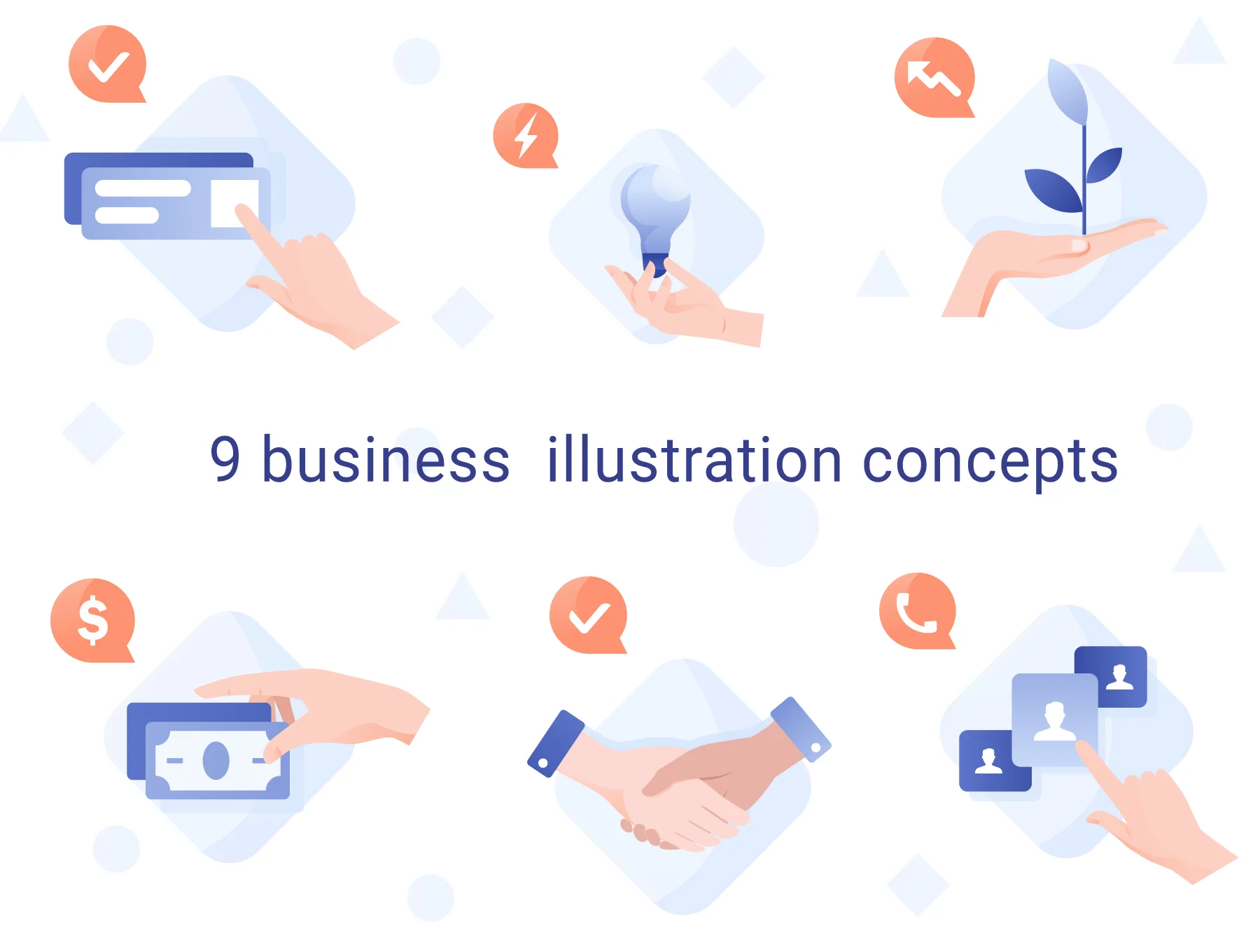 Business illustration pack 3