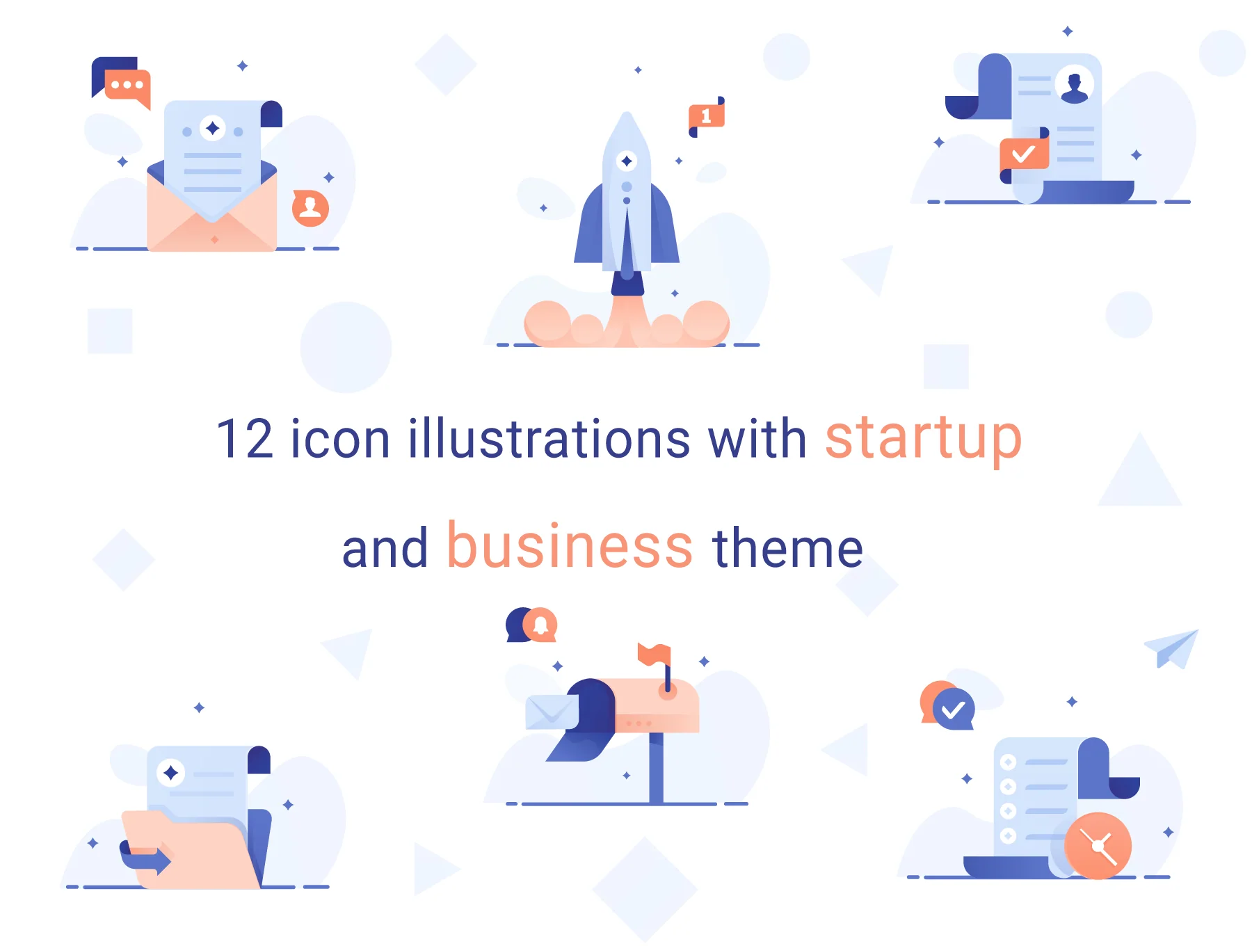 Business illustration pack 4