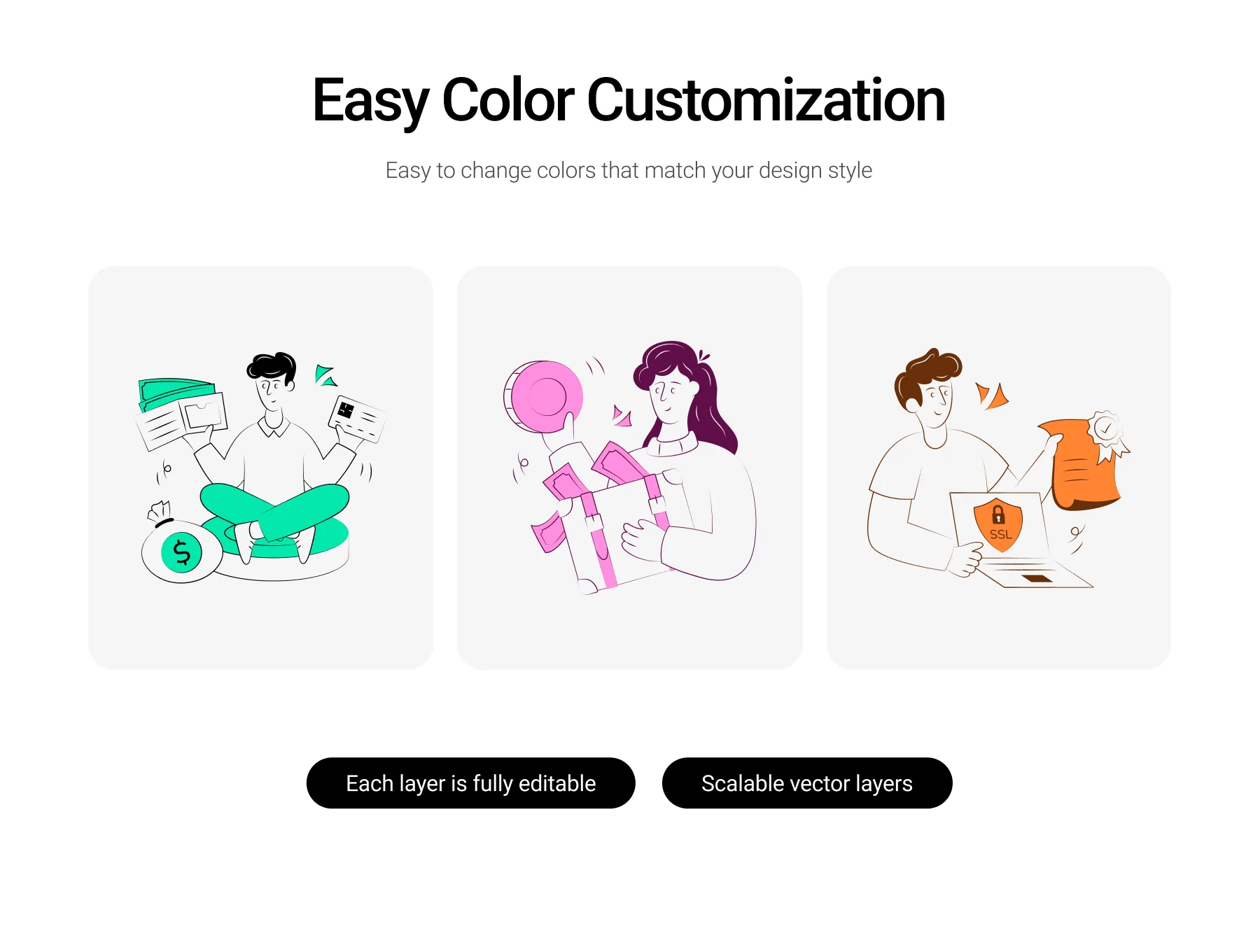 Business Illustrations Bundle 5