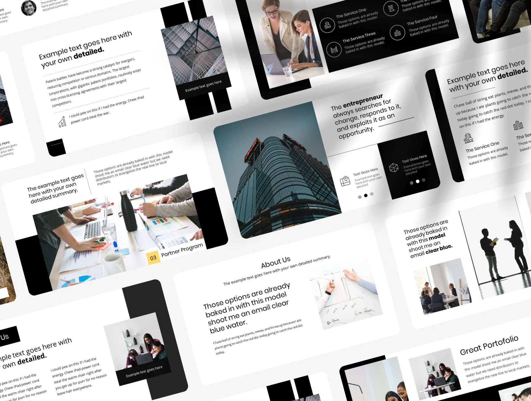 Business - Unique Business Presentation Template