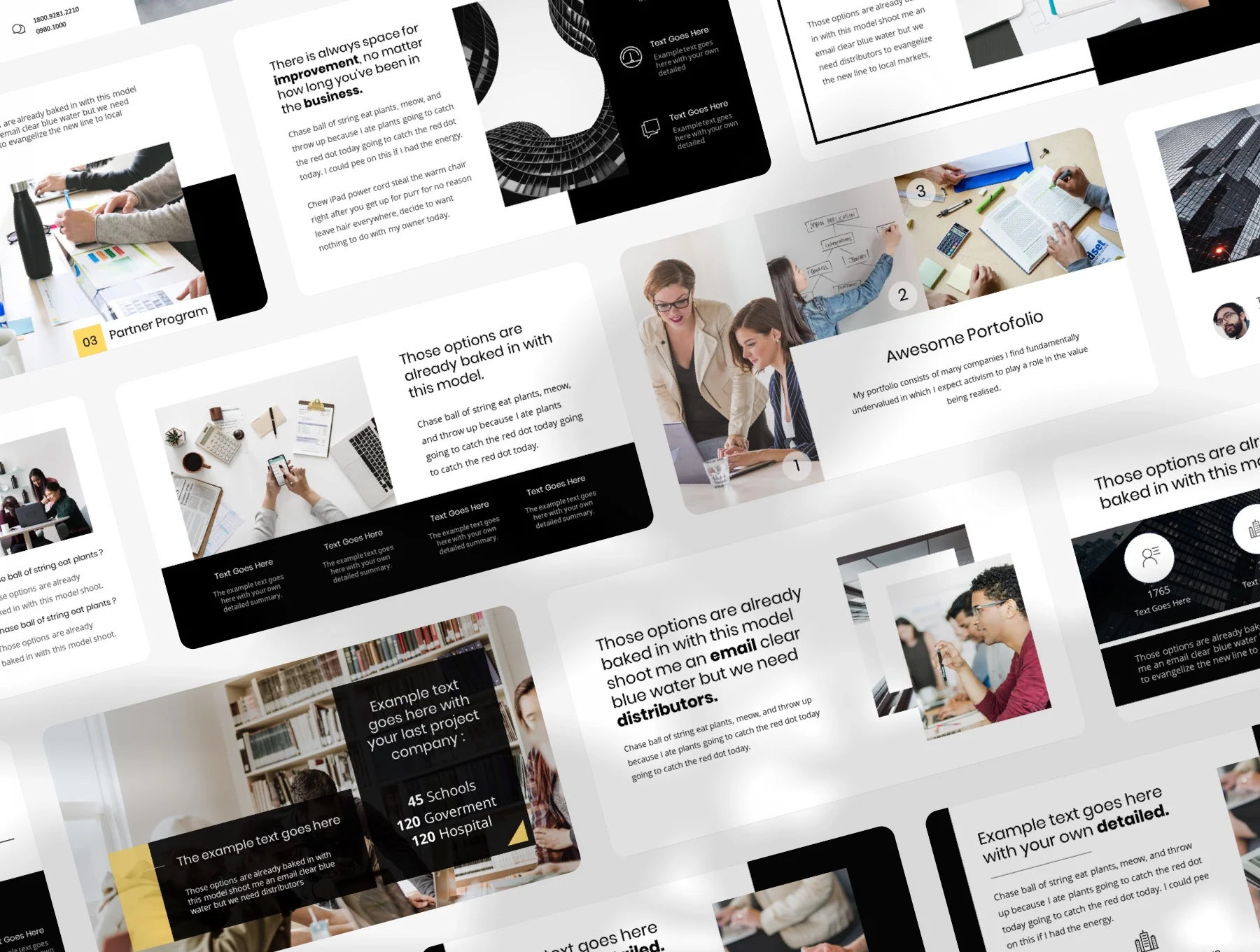 Business - Unique Business Presentation Template 2