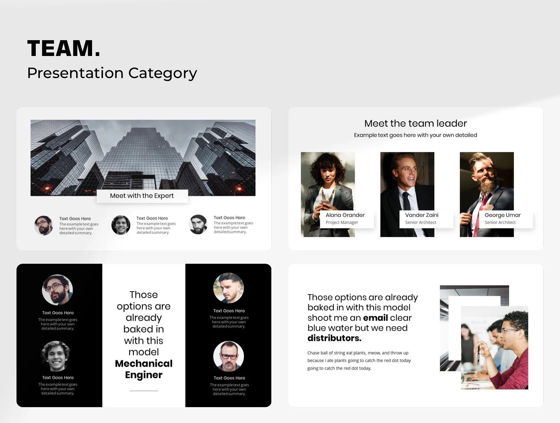 Business - Unique Business Presentation Template 5