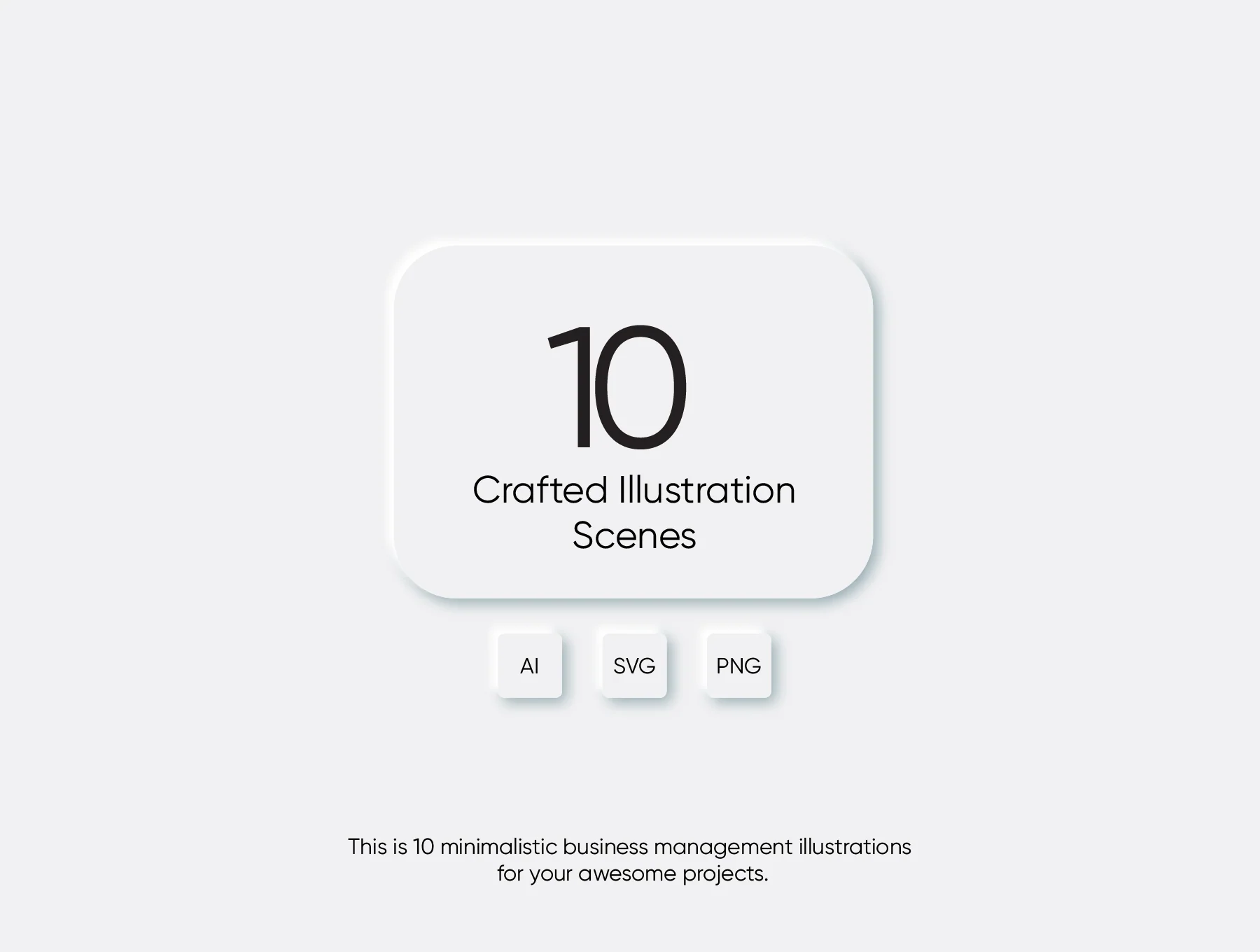 Business Management Illustration Kit 2