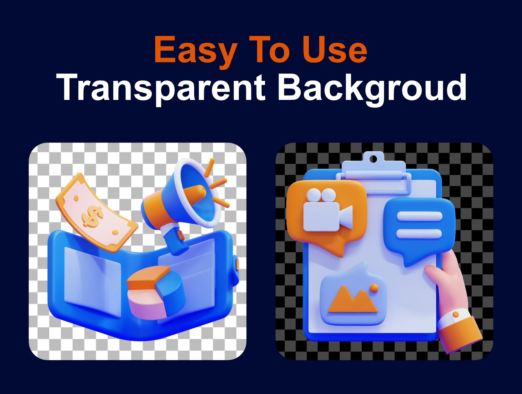 Business Marketing 3D Icons Packs 5