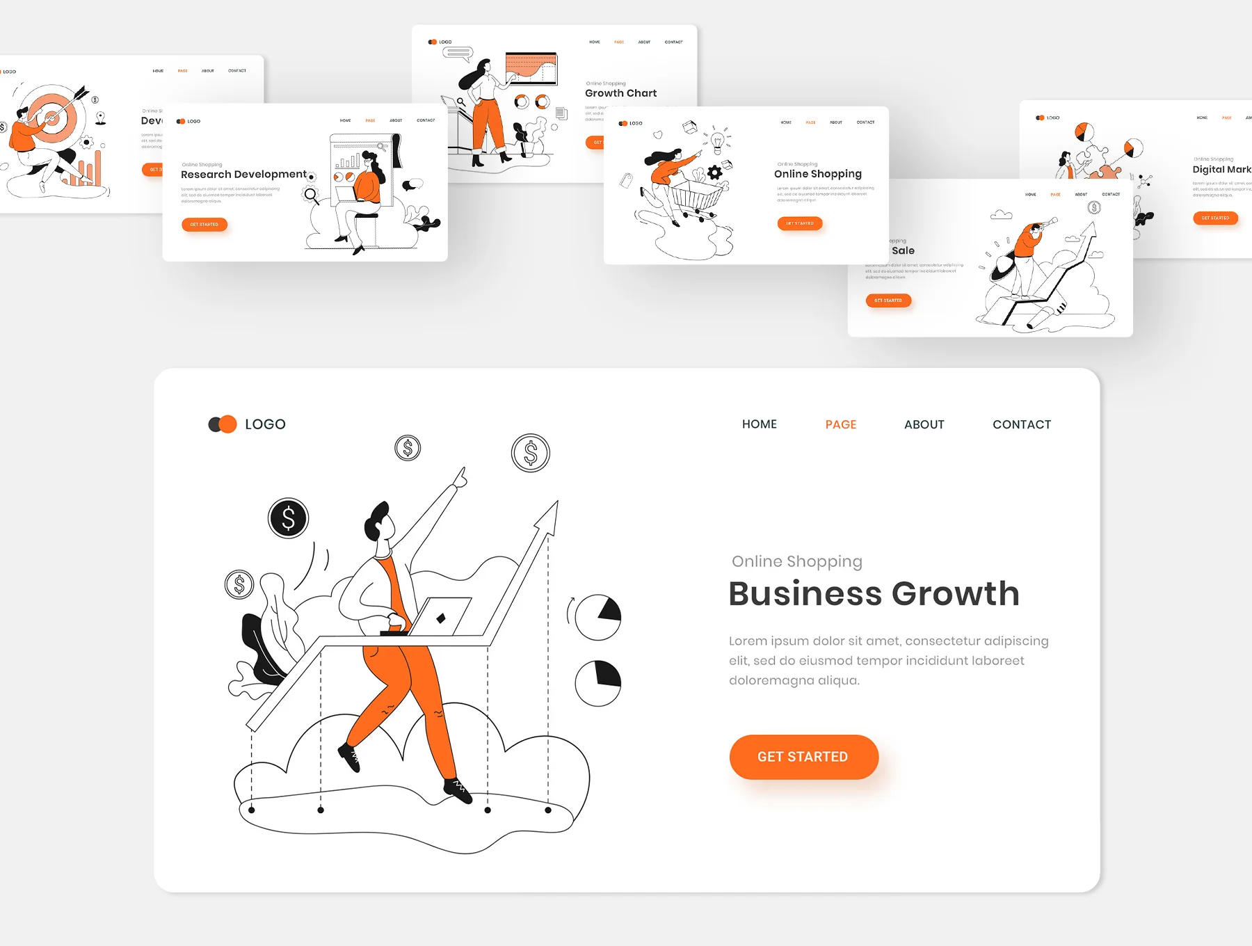 Marketing Digital Illustration Kits 2