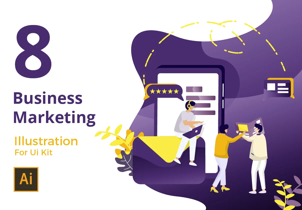 Business Marketing Illustration
