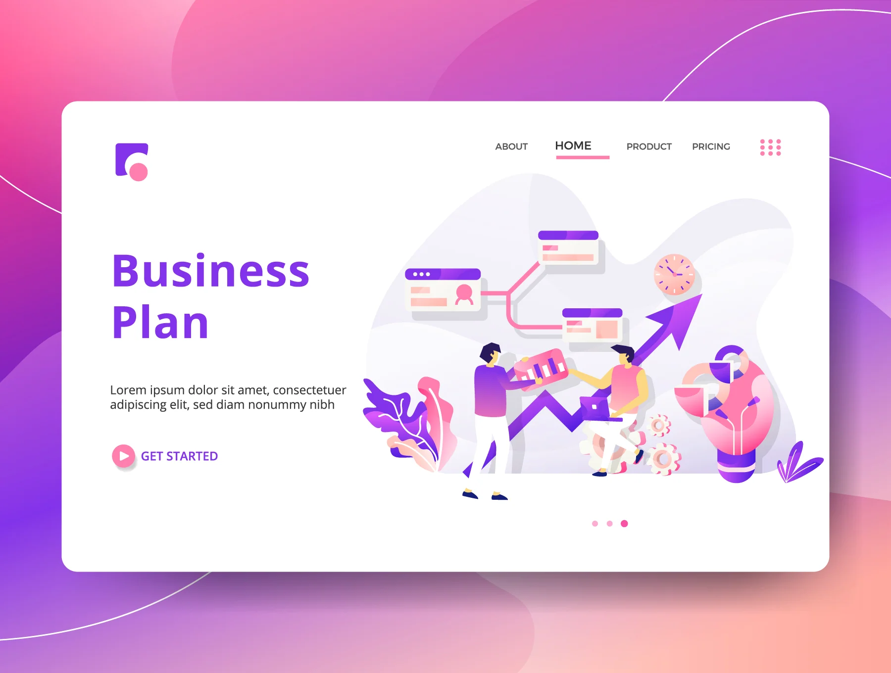 Business Marketing Landing Page Vol 2 3