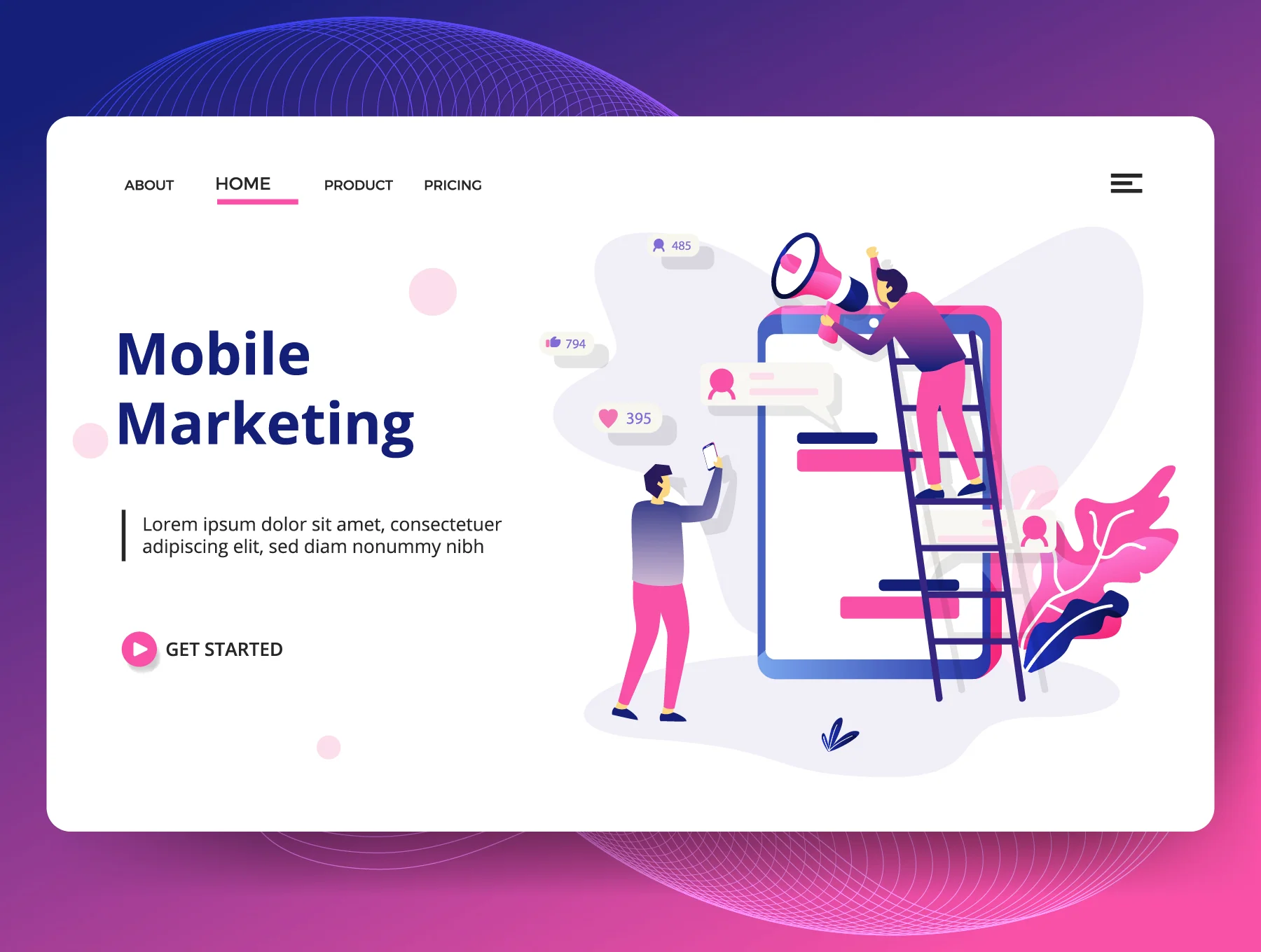 Business Marketing Landing Page Vol 3 4