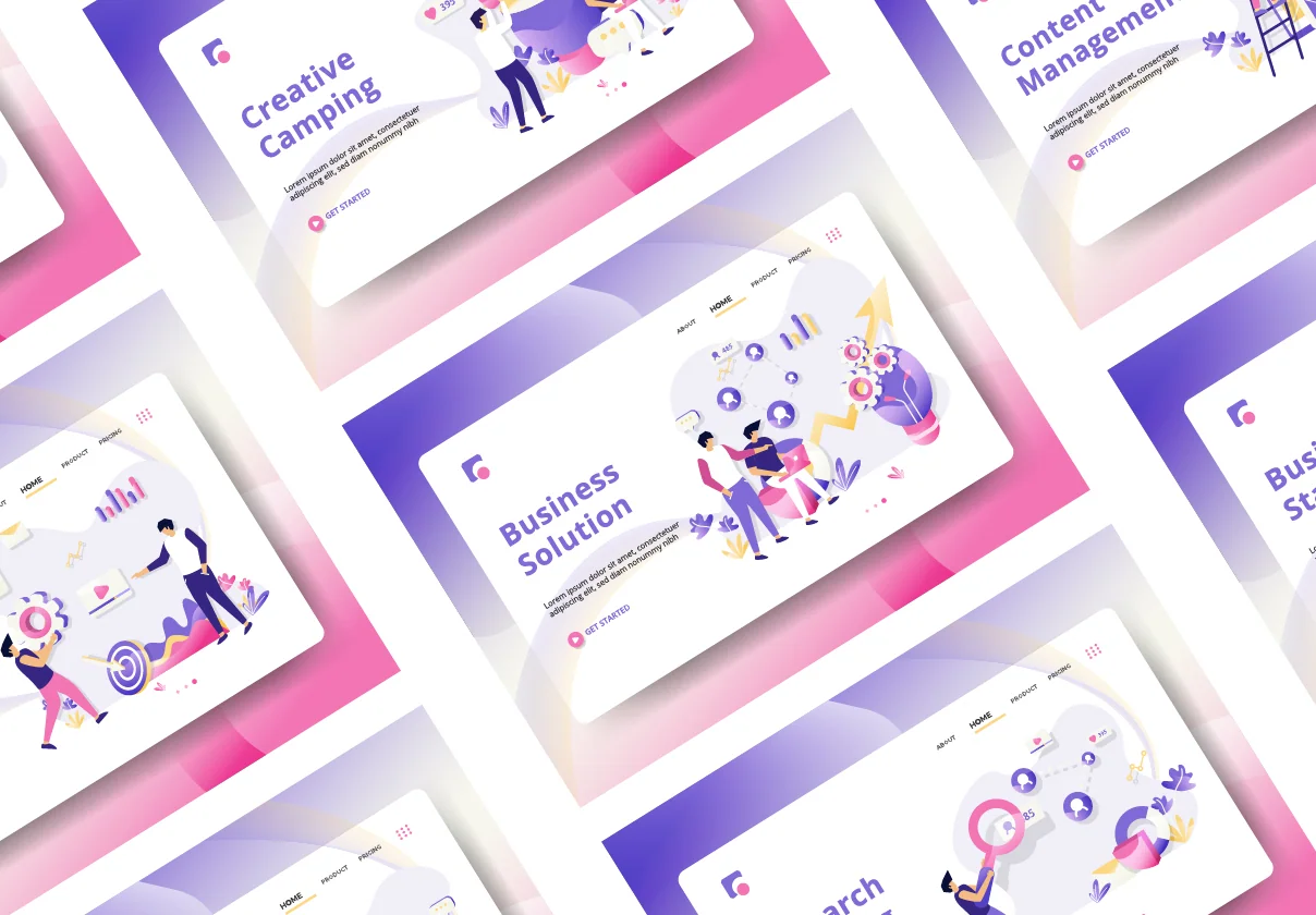 Business Marketing Landing Page