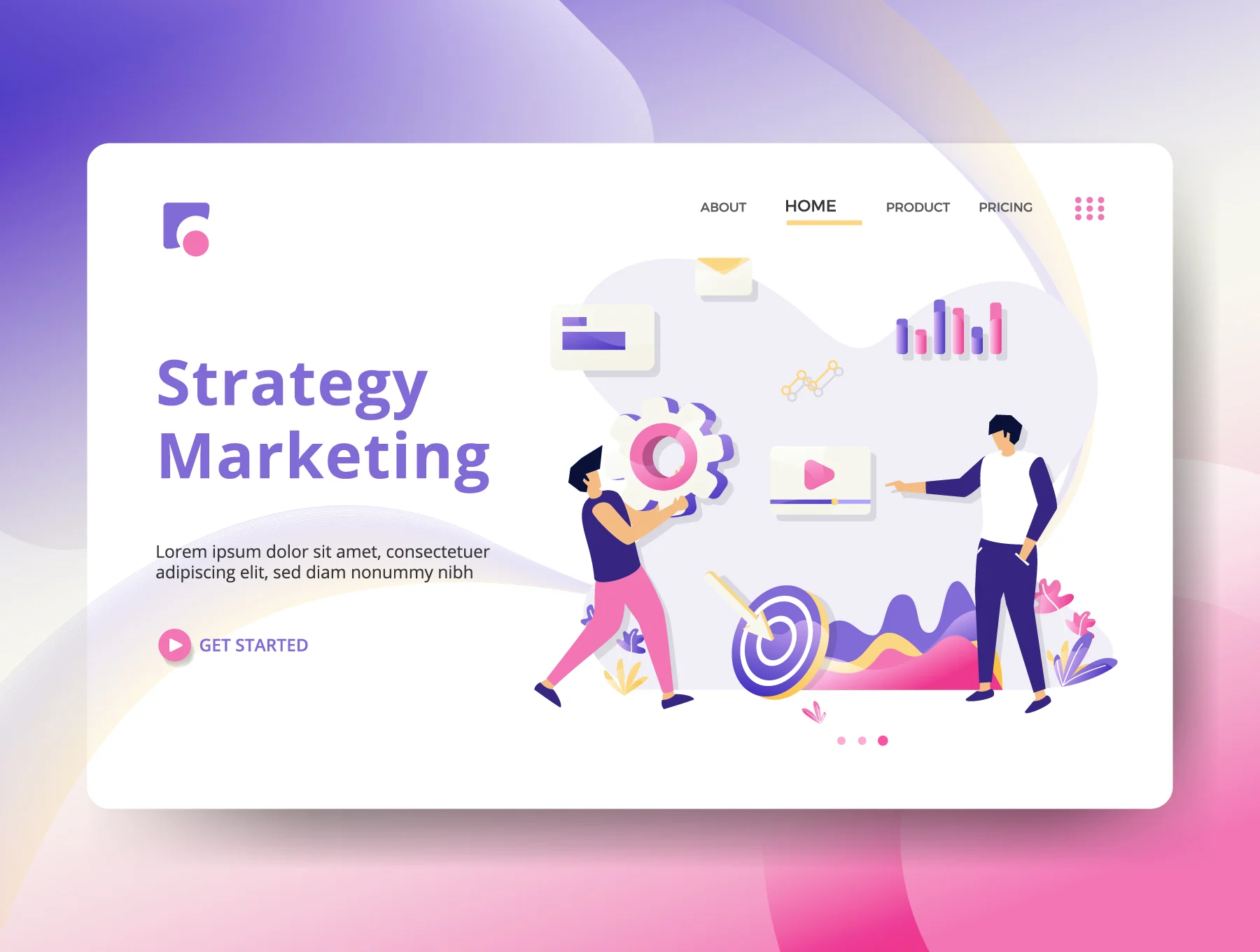 Business Marketing Landing Page 2