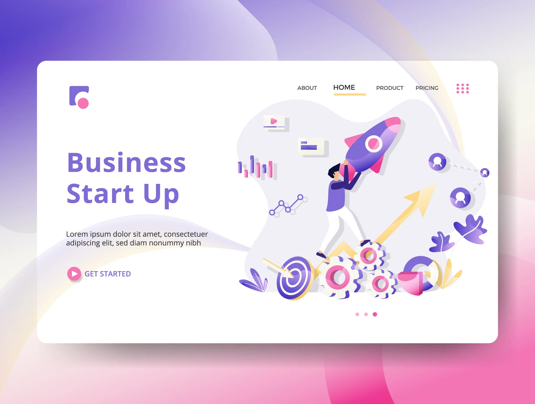 Business Marketing Landing Page 7