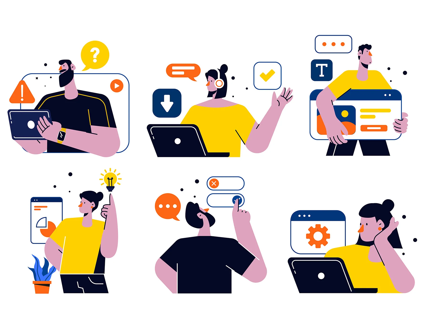 Business People illustrations