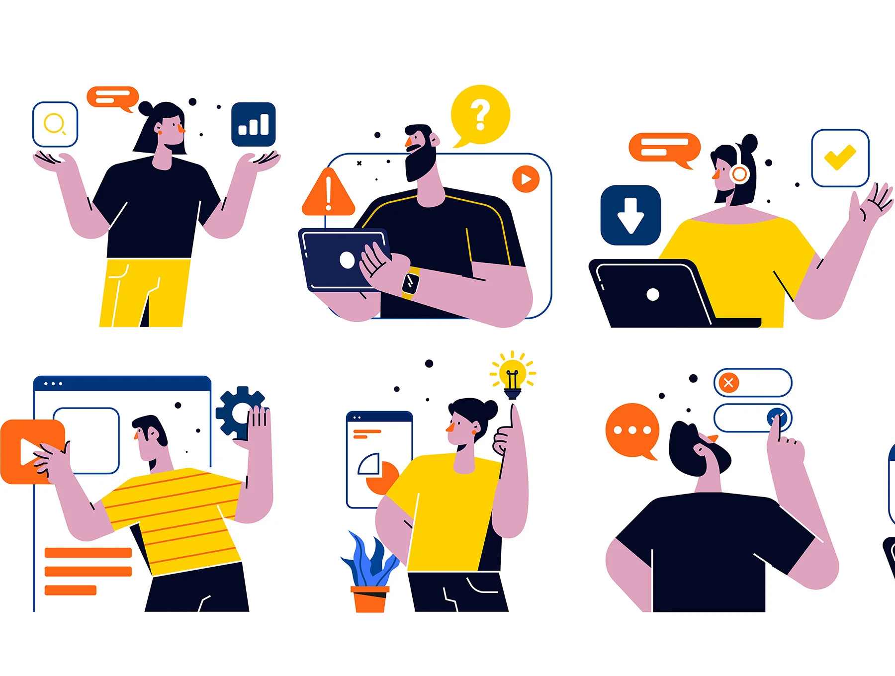 Business People illustrations 5