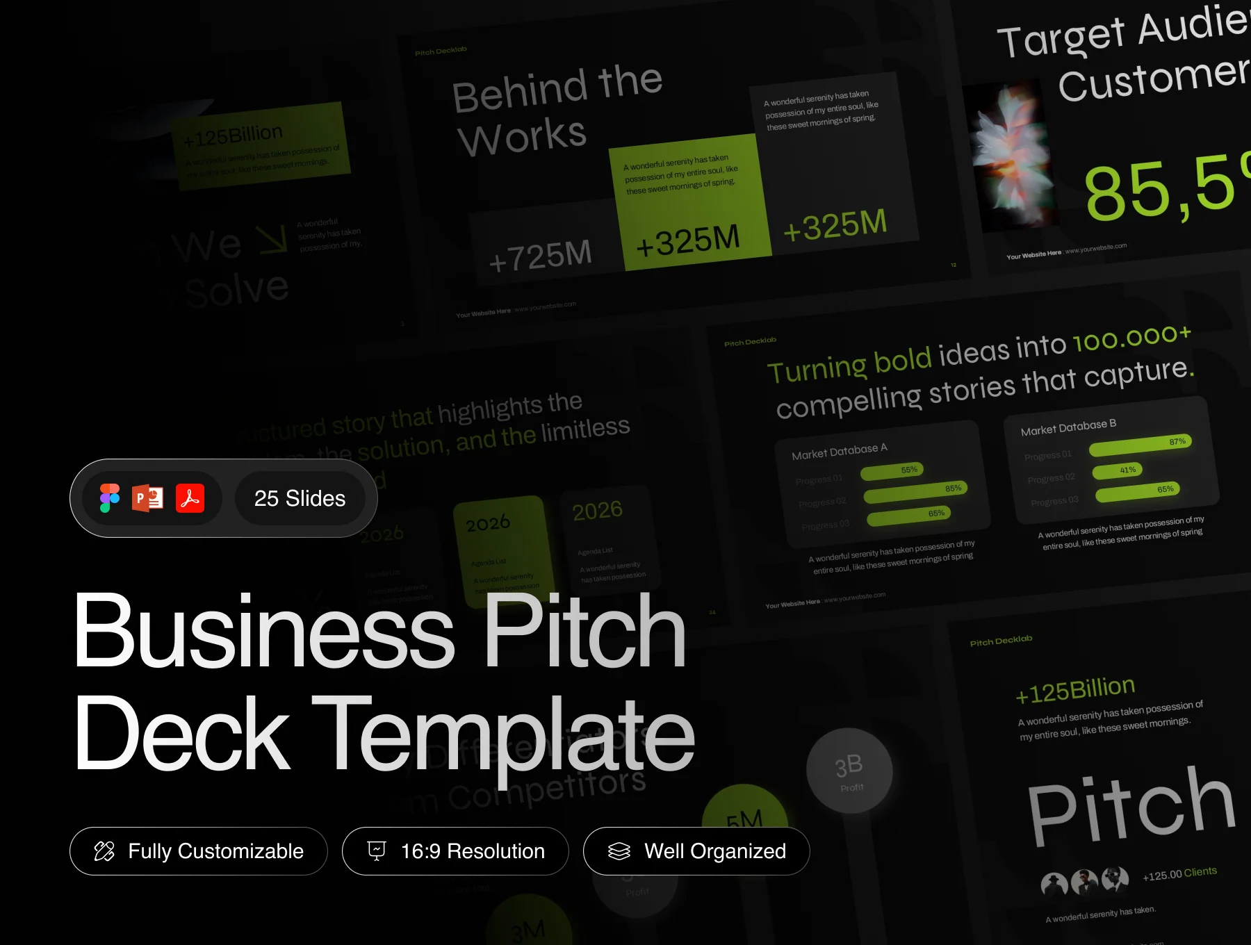 Business Pitch Deck Template