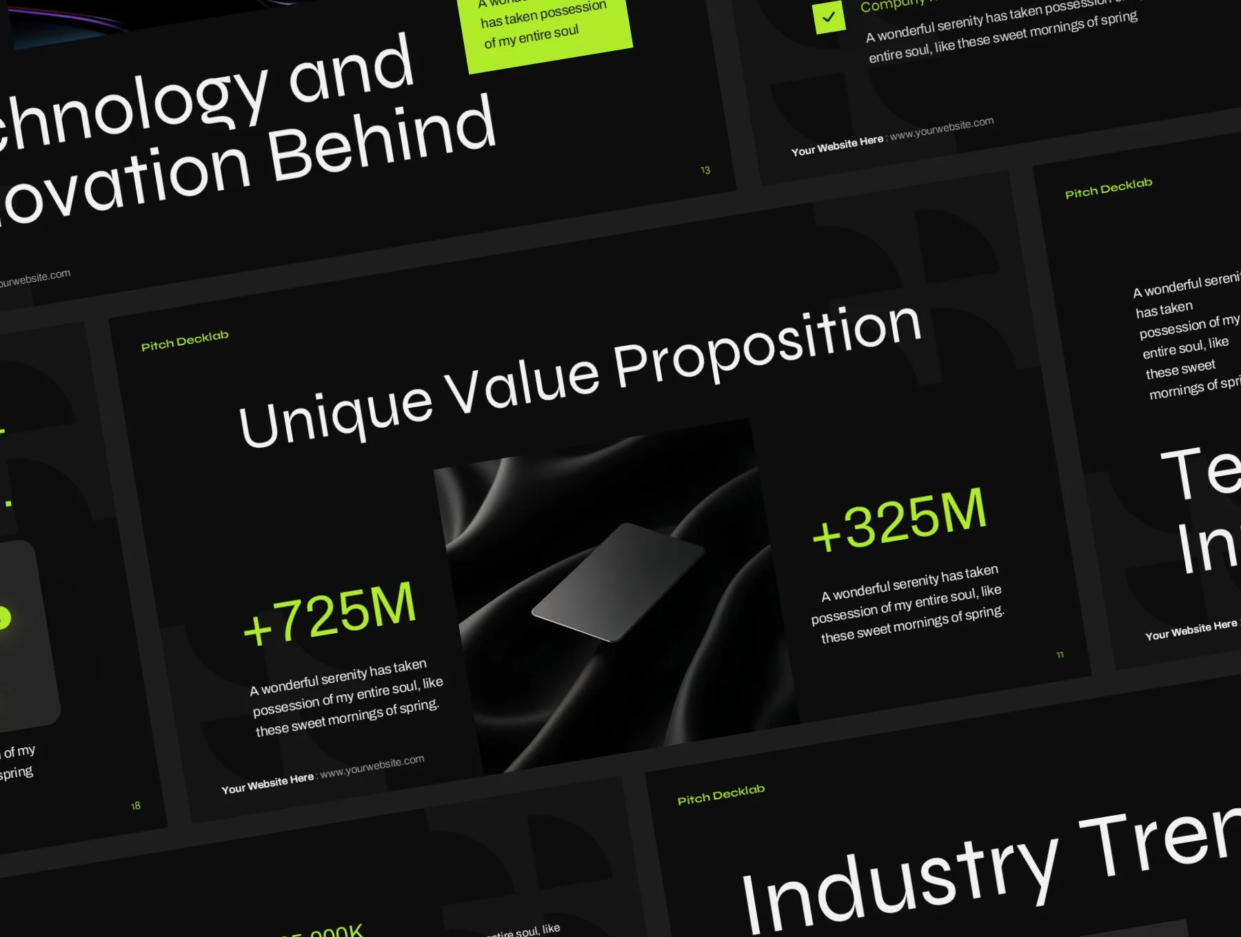 Business Pitch Deck Template 4