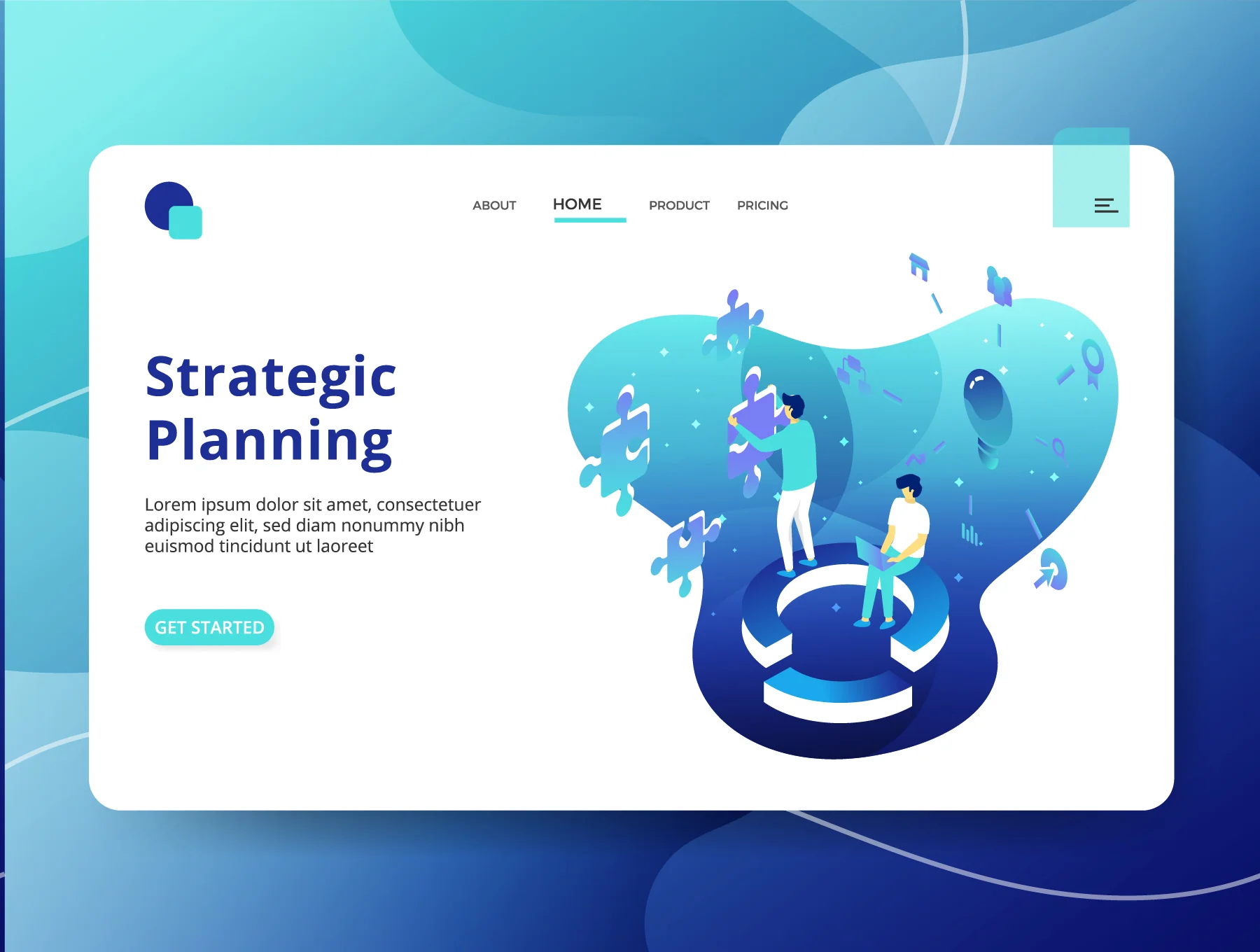 Business Planning Illustration