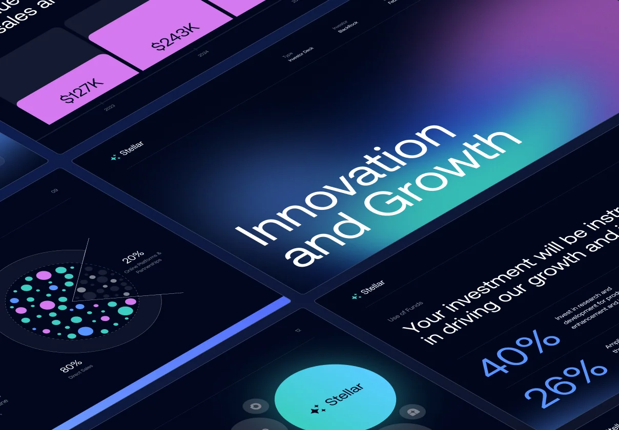 Business Presentation Template — Stellar