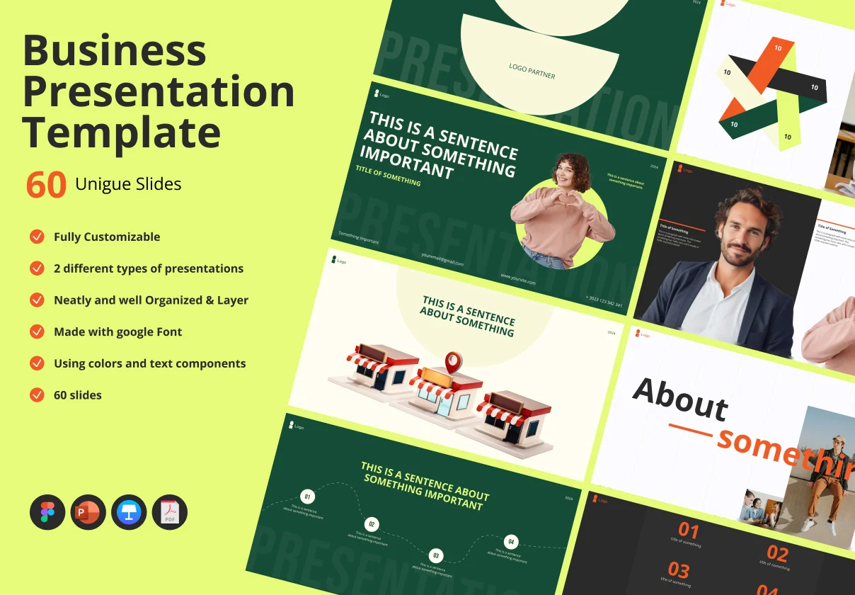 Business  presentation template