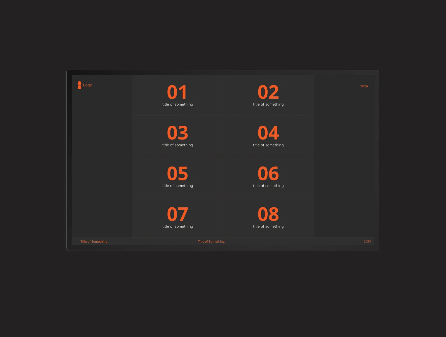 Business  presentation template 12