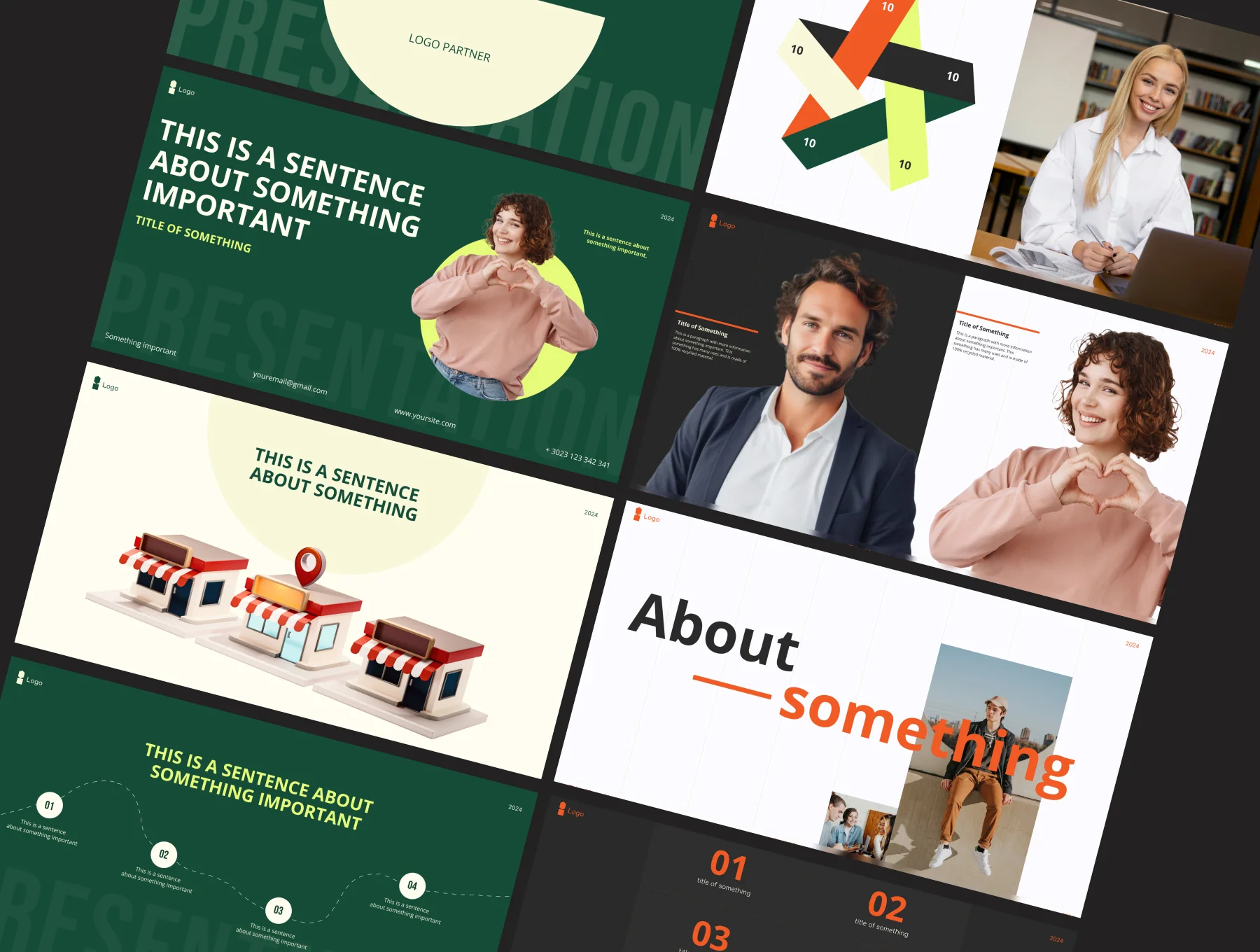 Business  presentation template 2