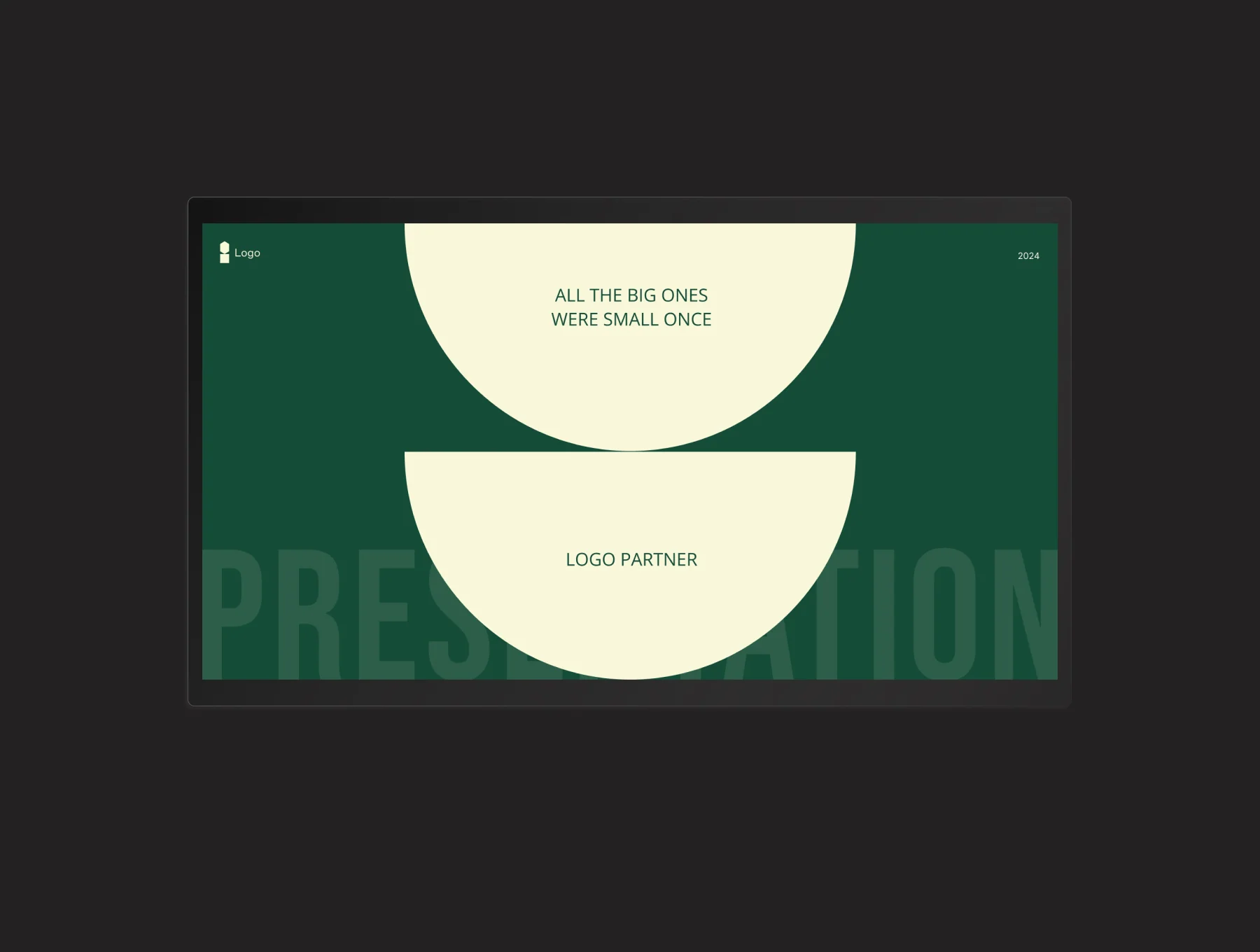 Business  presentation template 3