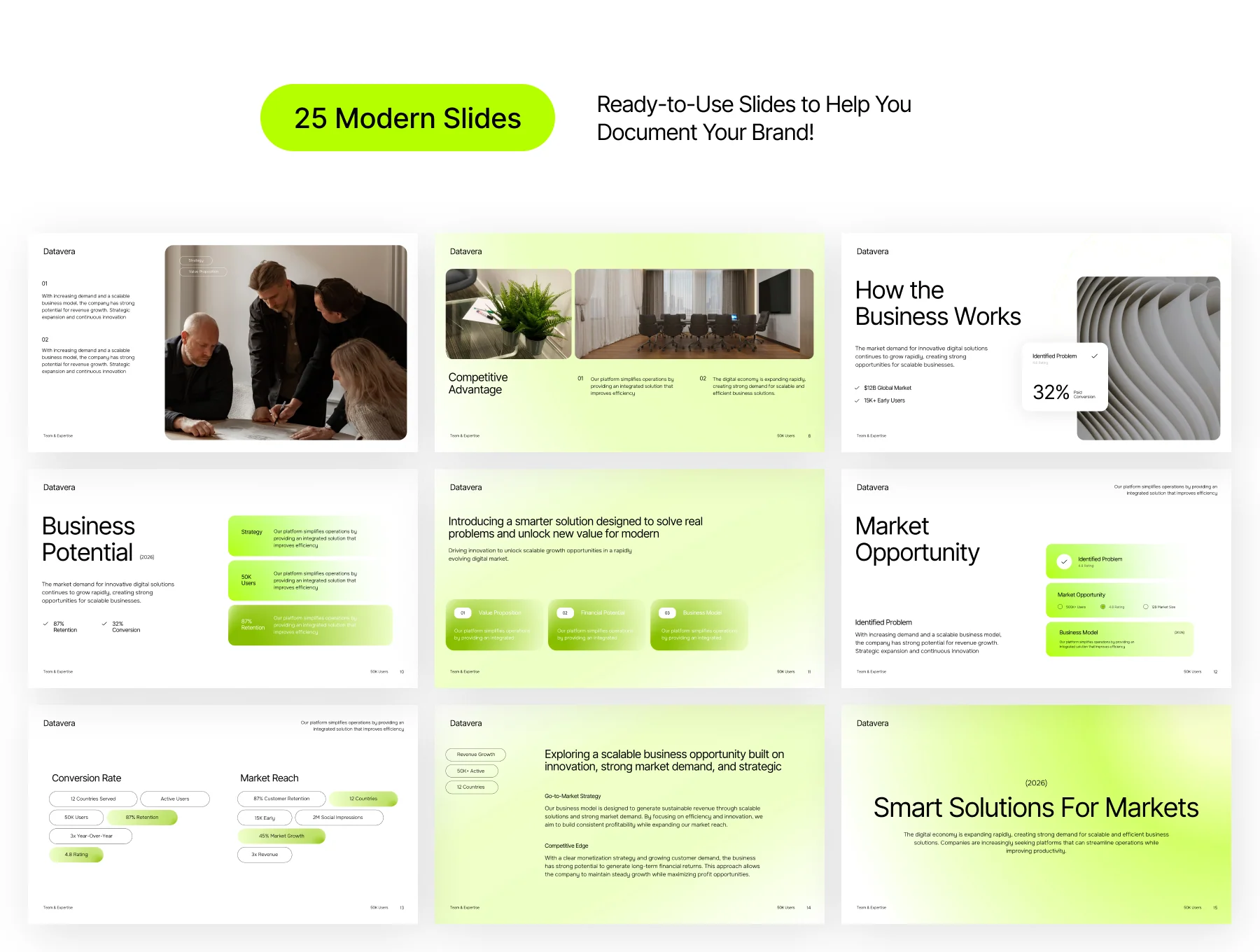 Business Proposal Pitch Deck Template 3