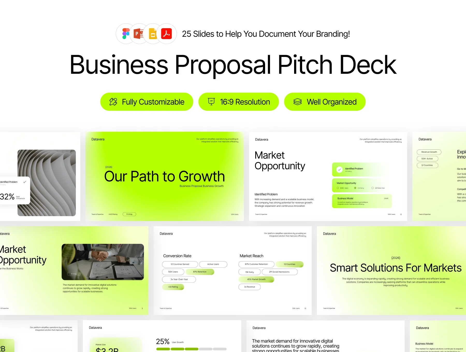 Business Proposal Pitch Deck Template 5
