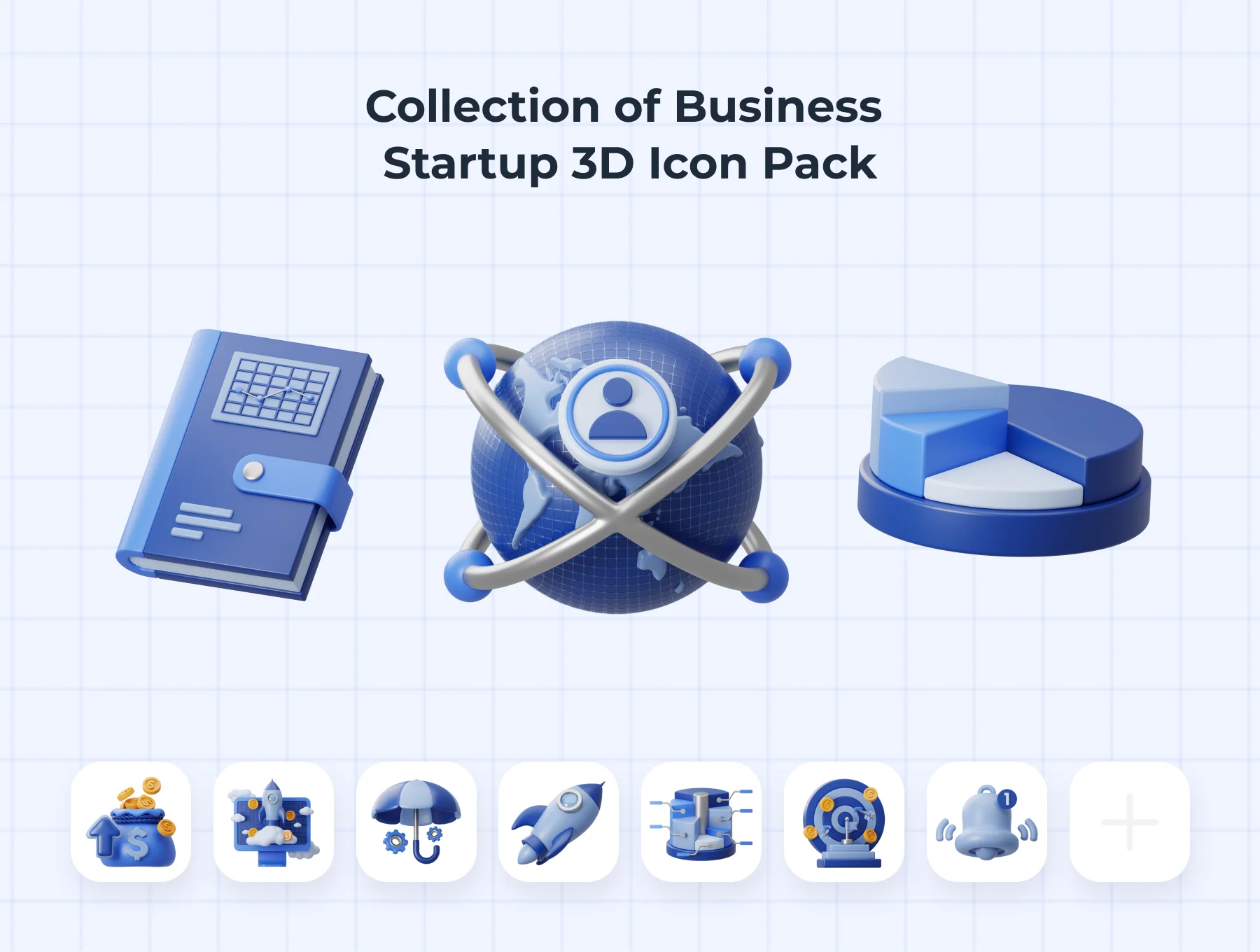 Business Startup 3D Icons 2