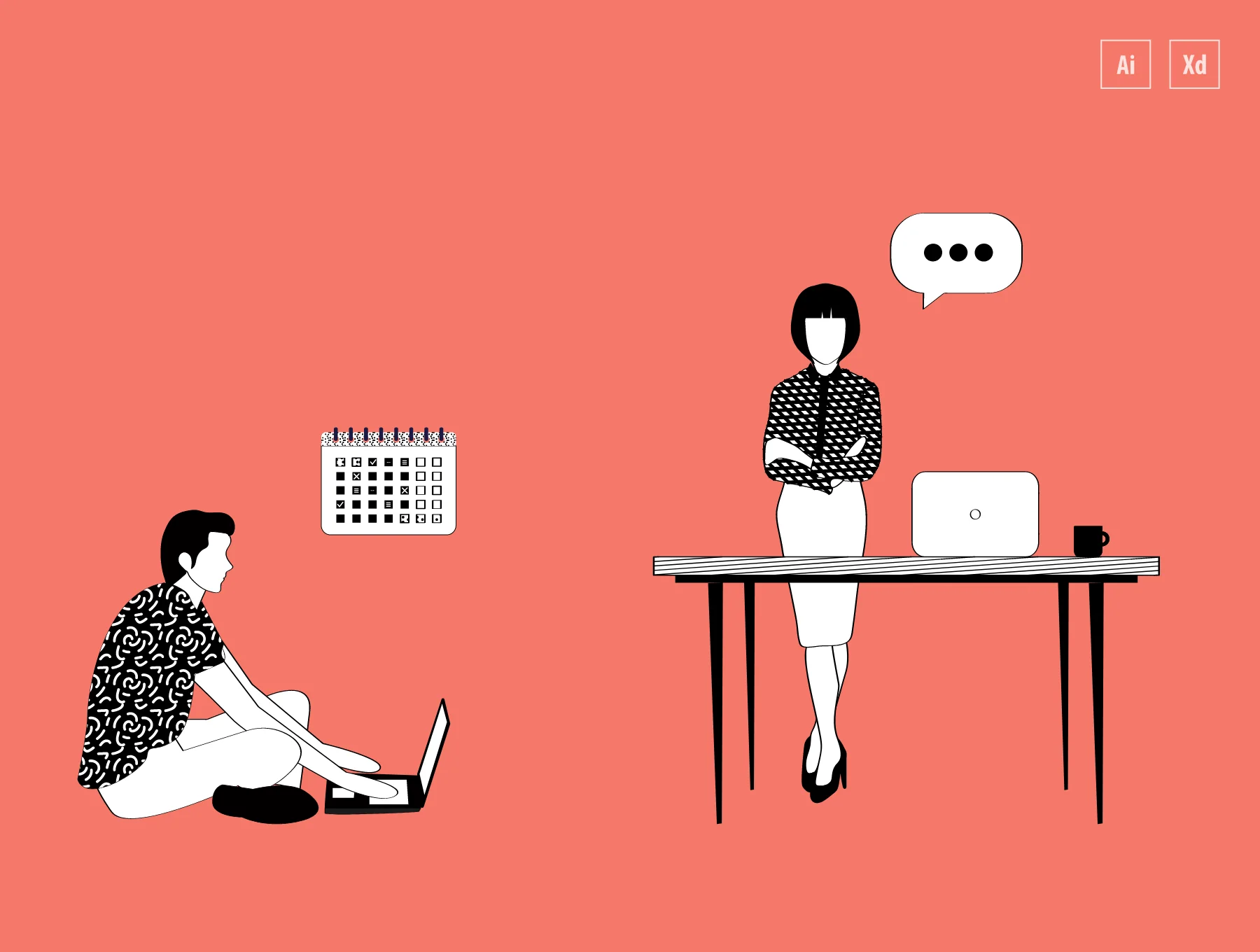 Business & Startup Vector Illustrations