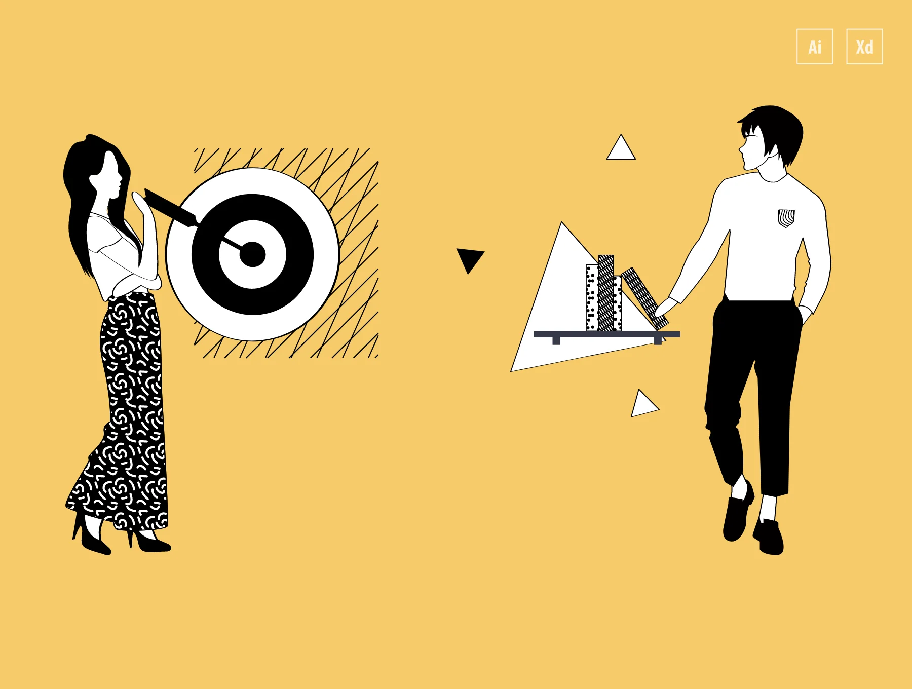 Business & Startup Vector Illustrations 4