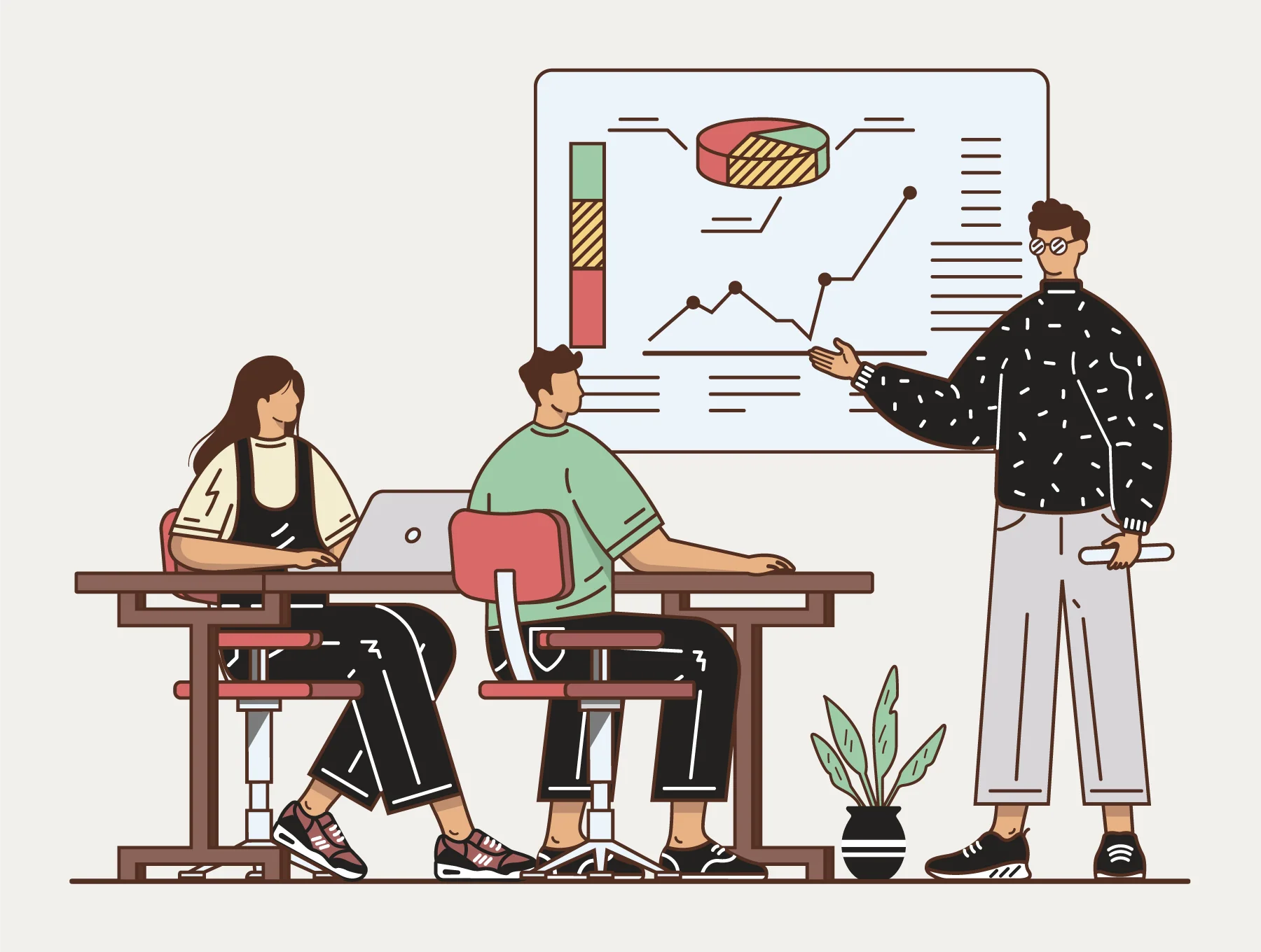 Business Strategy Illustration Kit 5