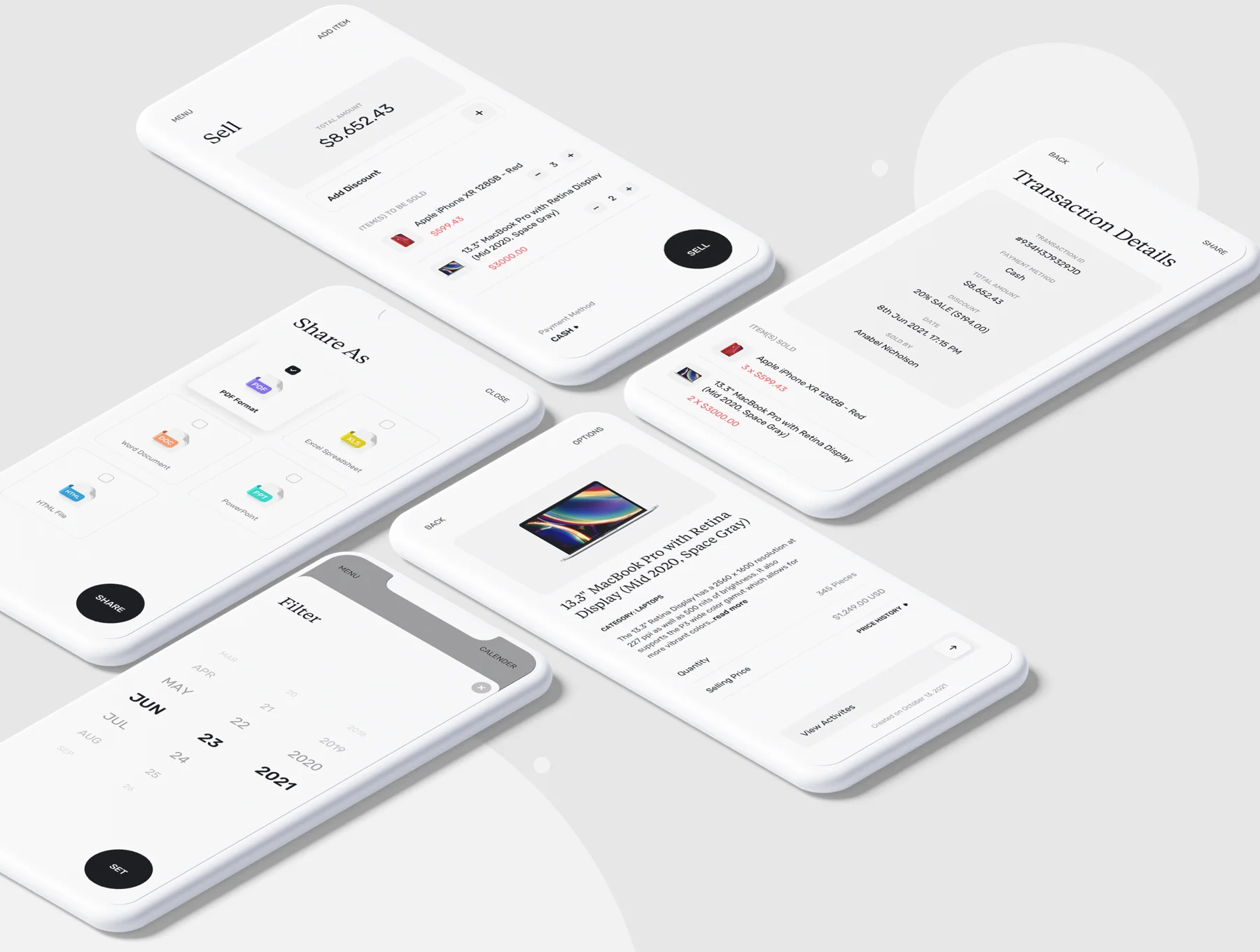 Business To Customer (B2C) Mobile UI Kit 6