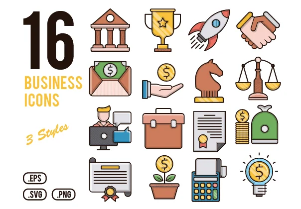 16 Business Icons