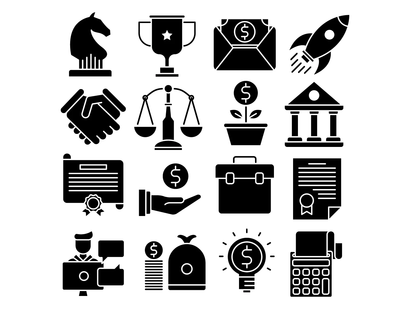16 Business Icons 4