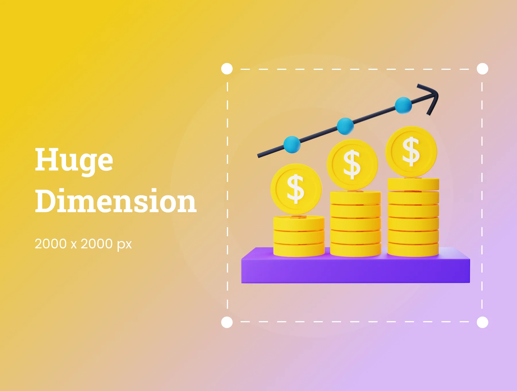 Busniness Analytic 3D Illustration 3