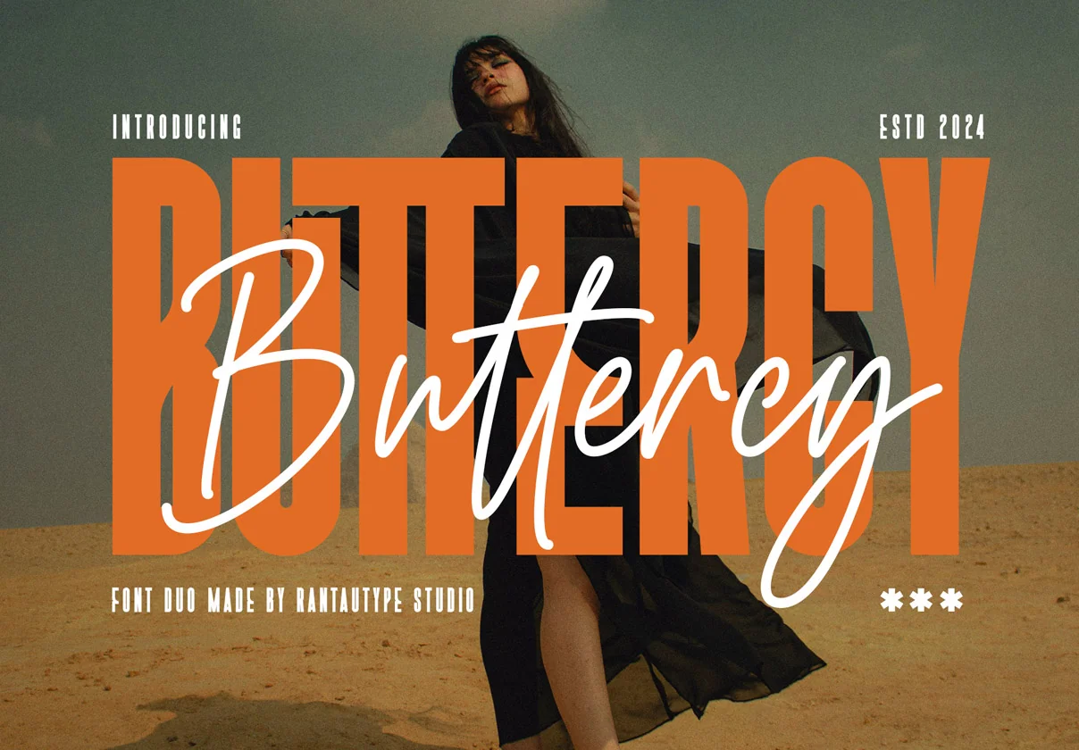 Buttercy Font Duo