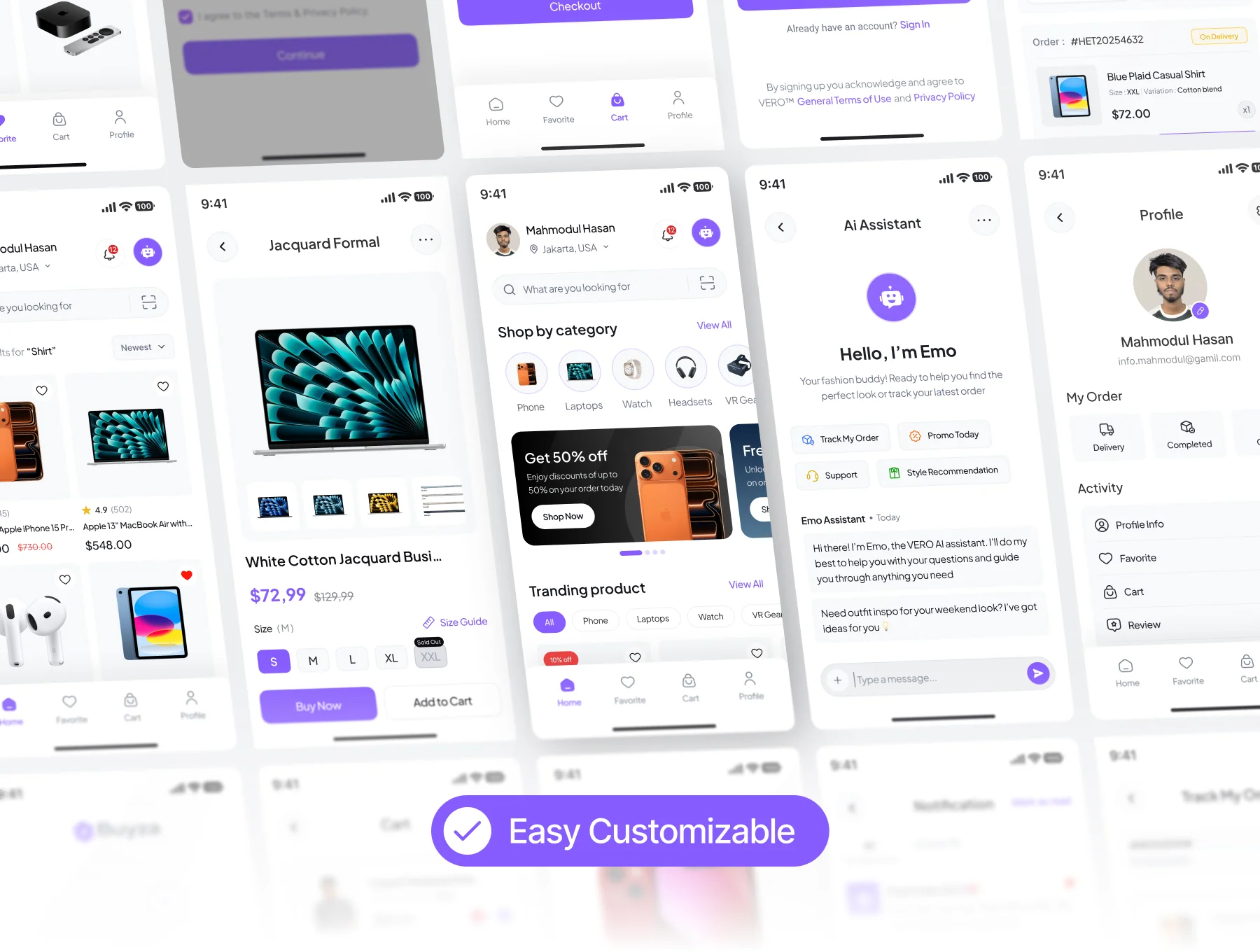 Buyza - E-Commerce Mobile App 3