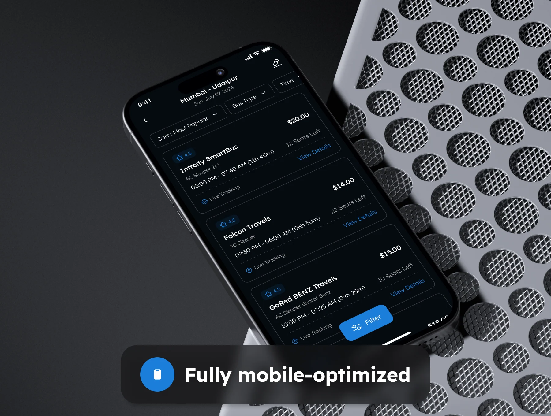 Buzbus - Bus Ticket Booking App UI Kit 7