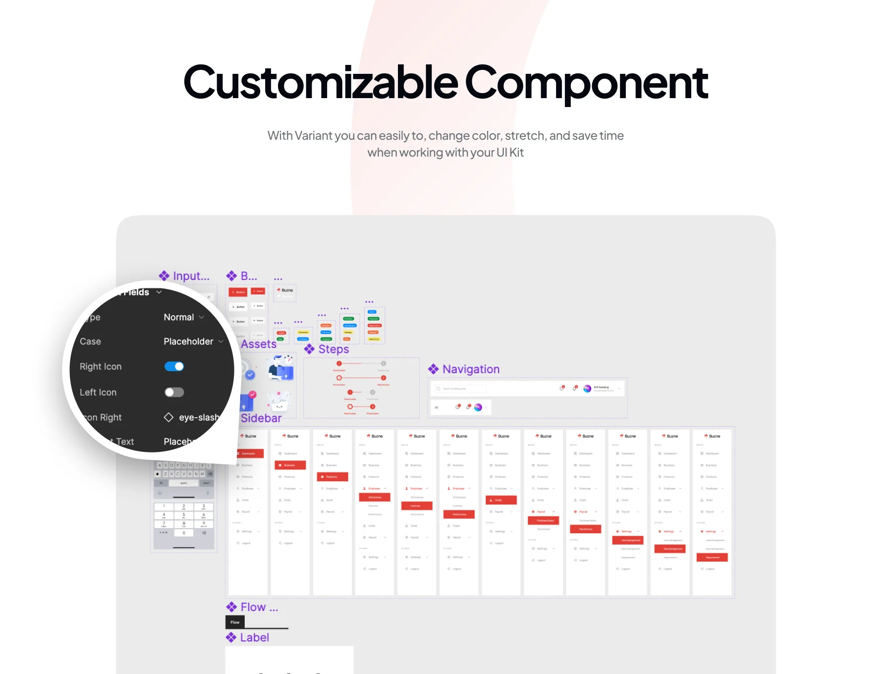 Business Management Dashboard UI Kit - Buzne 6