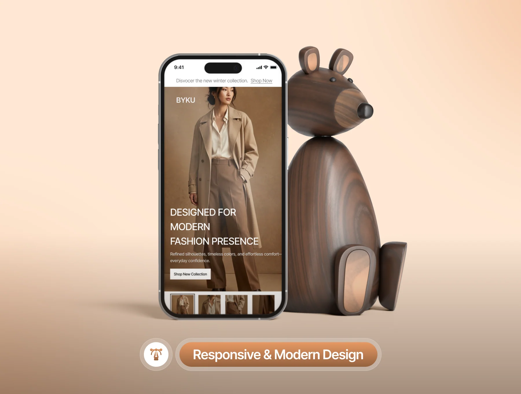 Byku - Fashion E-Commerce UI Kit Template 4